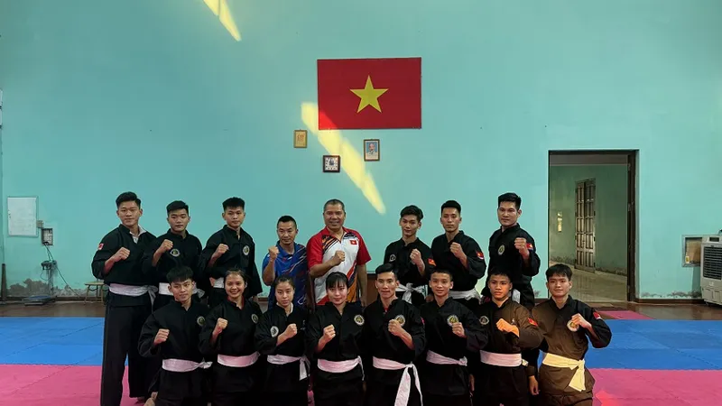 Đội tuyển pencak silat Việt Nam sẽ có cơ hội thi đấu vô địch châu Á 2026 trên sân nhà. Ảnh: MINH CHIẾN