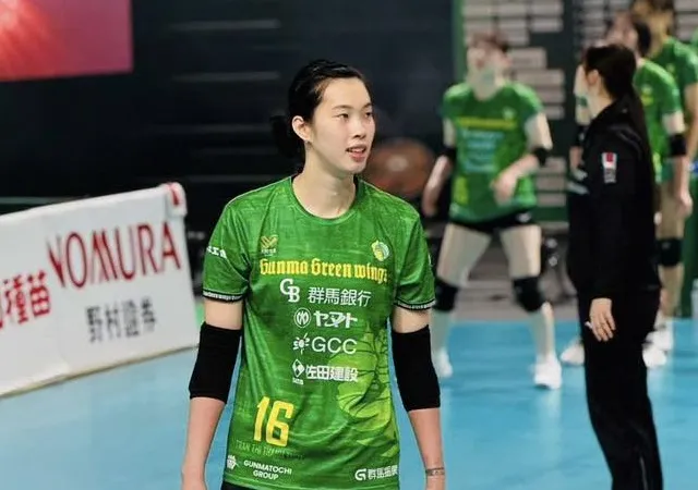 Chủ công Trần Thị Thanh Thúy không tham dự vòng 1 giải quốc gia năm nay. Ảnh: GUNMA GREEN WINGS