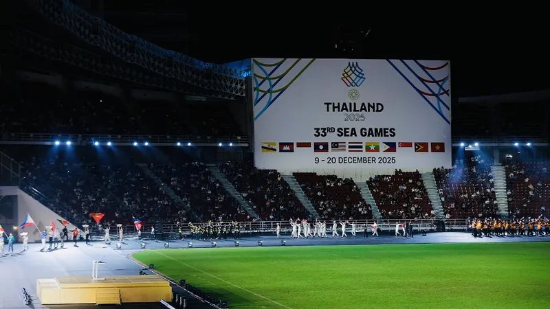 SEA Games 33-2025 đã kết thúc tháng 12 năm ngoái tại Thái Lan. Ảnh: DŨNG PHƯƠNG