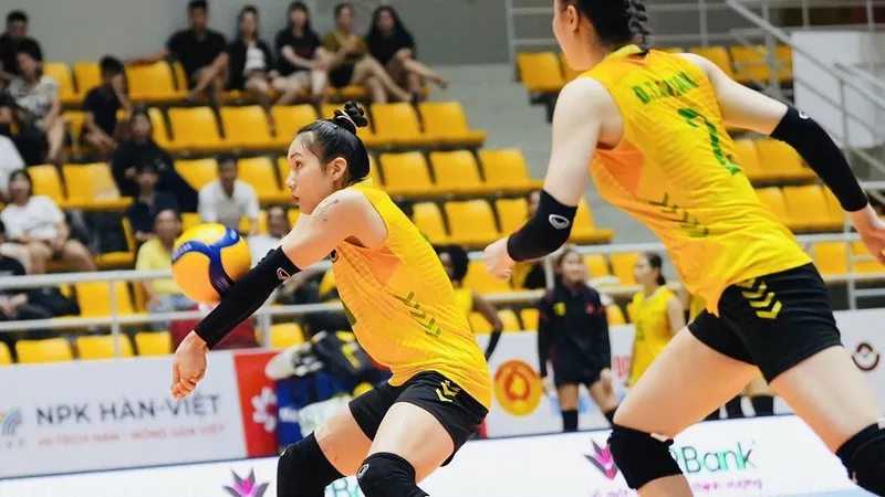 Đội VTV Bình Điền Long An bất ngờ thua trận tại vòng 1 giải quốc gia 2026. Ảnh: VFV