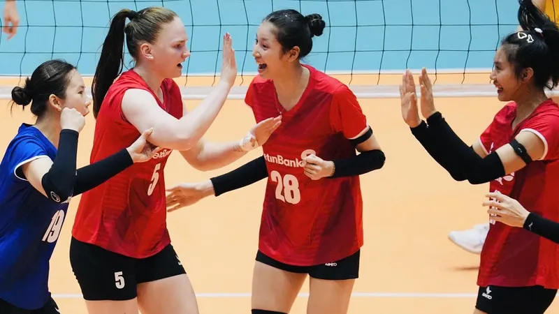 Đội Ngân hàng Công Thương sẽ có trận đấu quan trọng trong ngày 15-4. Ảnh: VFV