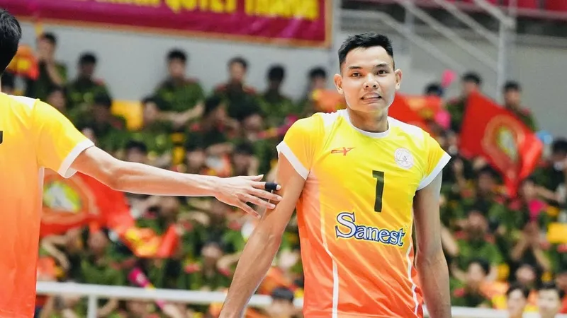 Đội nam Sanest Khánh Hòa đang có kết quả chưa thành công tại vòng 1 giải năm nay. Ảnh: VFV