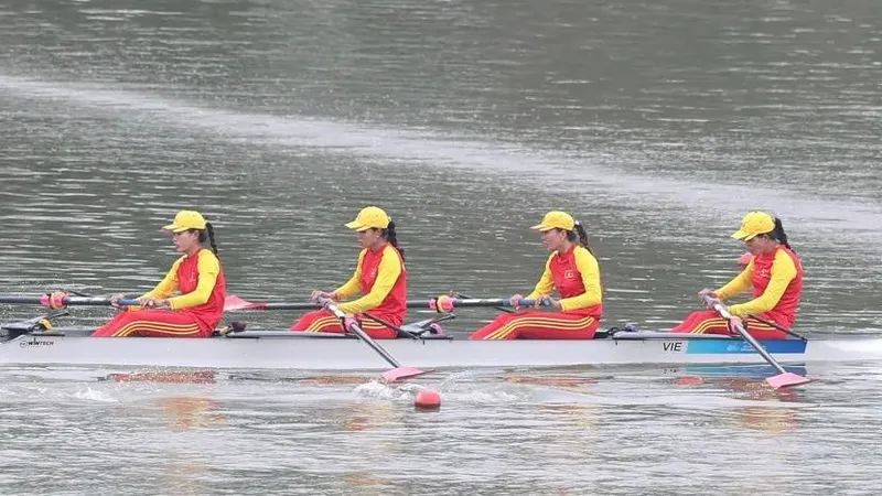 Rowing Việt Nam sẽ tìm cơ hội giành kết quả tại Cúp châu Á 2026 ở Hàn Quốc. Ảnh: HOÀNG LINH