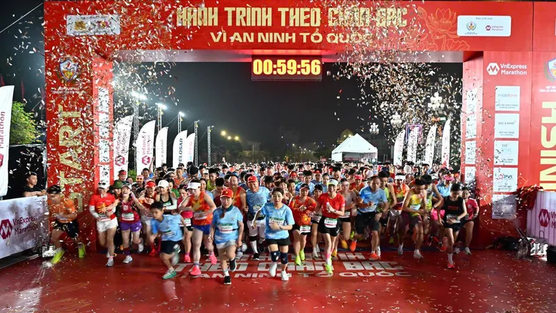 Các VĐV sẽ tiếp tục tham dự giải chạy năm nay tại Nghệ An vào ngày 1-5. Ảnh: BTC