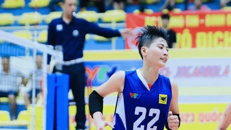 Cầu thủ chuyền hai Ngọc Trâm sẽ được nhiều cơ hội ra sân tại Cúp VTV9-Bình Điền 2026 sắp tới. Ảnh: DŨNG PHƯƠNG