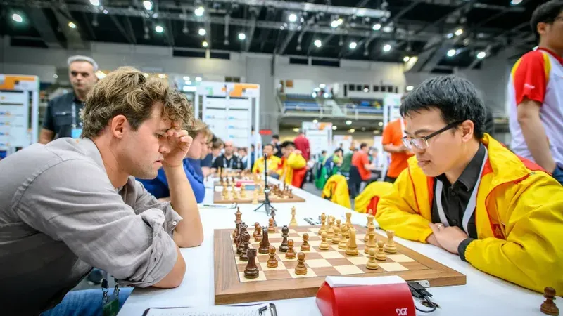 Lê Quang Liêm sẽ tới Saudi Arabia tham dự Cúp thể thao điện tử thế giới 2026 vào tháng 8. Ảnh: FIDE