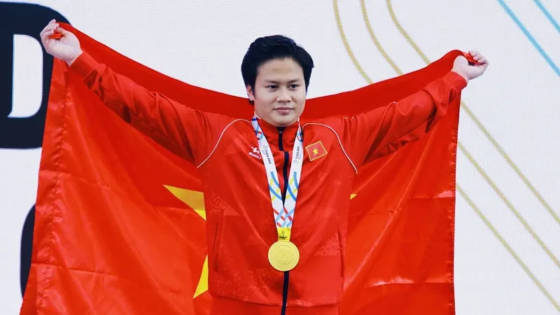 Khánh Phong vẫn đang là tuyển thủ hàng đầu của TDDC Việt Nam và châu Á tại nội dung vòng treo. Ảnh: DŨNG PHƯƠNG
