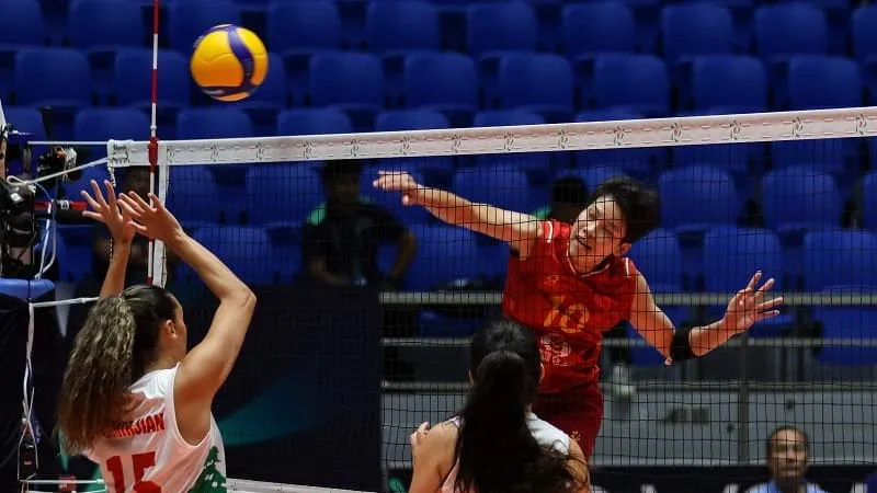 Lê Như Anh đã có phong độ tốt ngay tại trận mở màn AVC Cup 2026. Ảnh: AVC