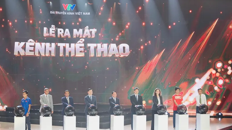 Kênh thể thao của Đài truyền hình Việt Nam chính thức được ra mắt. Ảnh: LÊ NGỌC