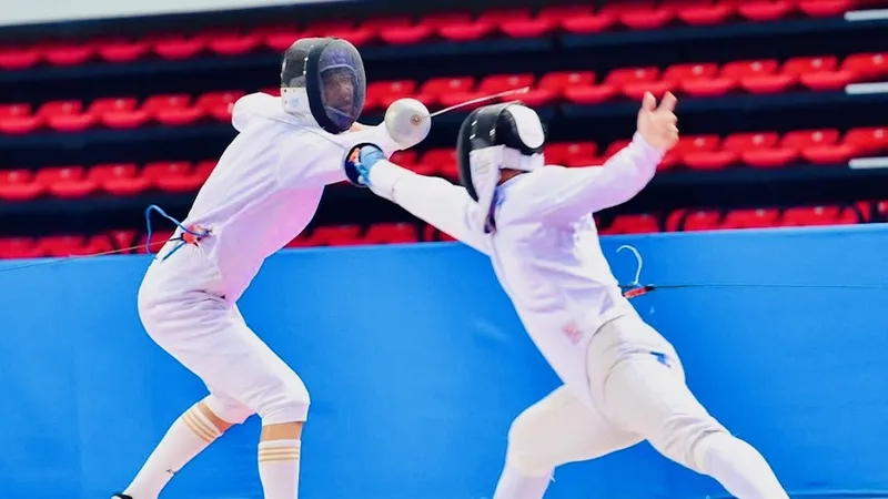 Đấu kiếm Việt Nam tập trung tích lũy kinh nghiệm cho VĐV từ giải đấu quan trọng như vô địch châu Á 2026. Ảnh: HỢP HỢP