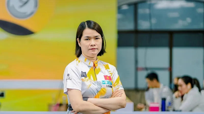 Cơ thủ Bùi Xuân Vàng của đội TPHCM. Ảnh: HBSF