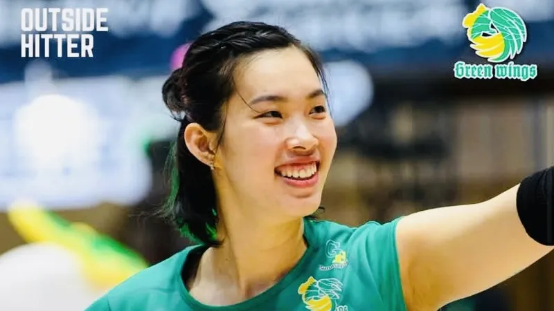 Thanh Thúy đã được đội Gunma Green Wings thông báo tái ký hợp đồng. Ảnh: GUNMA GREEN WINGS
