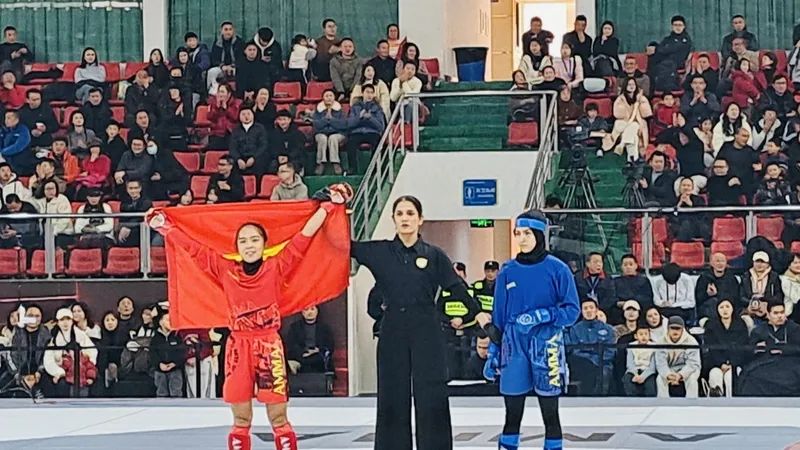 Võ sĩ Lò Thị Phung từng giành HCV tại giải vô địch MMA châu Á lần thứ 3-2026. Ảnh: NGỌC HÒA