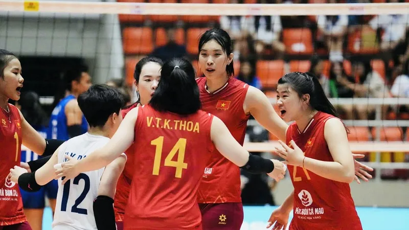Đội tuyển bóng chuyền nữ Việt Nam sẽ tập huấn trong nước mà không ra nước ngoài. Ảnh: VFV