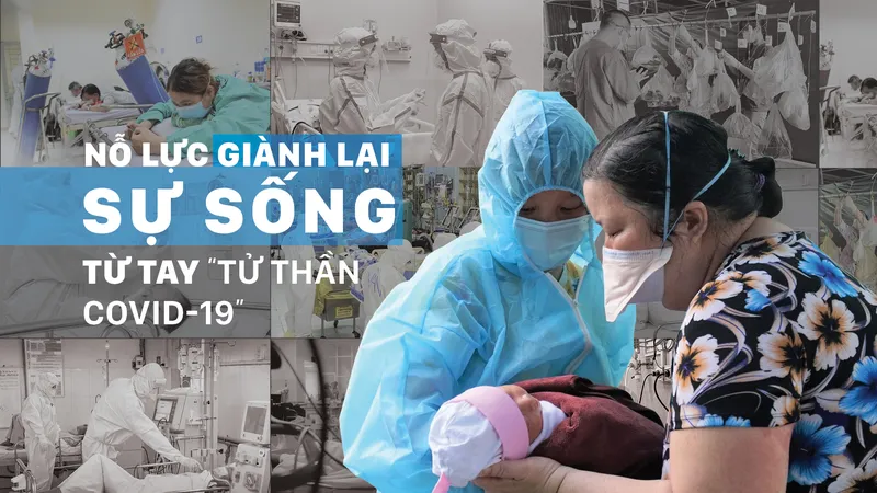 Nỗ lực giành lại sự sống từ tay “tử thần covid-19”