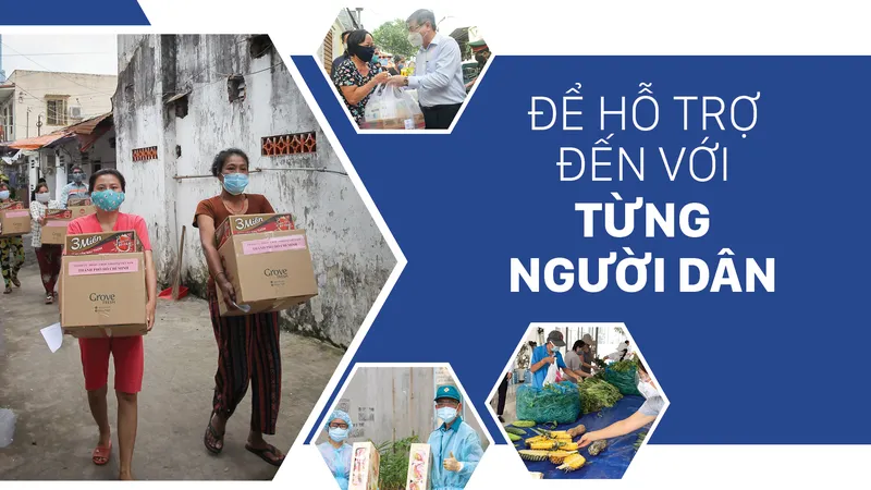 Để hỗ trợ đến với từng người dân