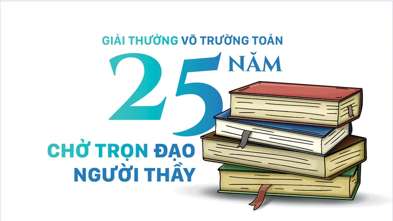 Giải thưởng Võ Trường Toản: 25 năm chở trọn đạo người Thầy