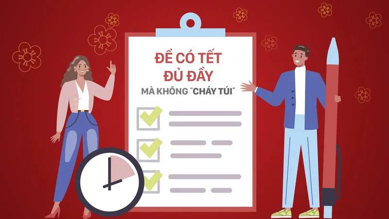 Để có tết đủ đầy mà không "cháy túi"