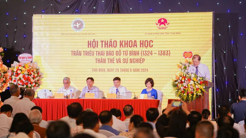 Hội thảo khoa học về thân thế và sự nghiệp Thái bảo Đỗ Tử Bình: Lý giải, làm sáng tỏ những góc khuất lịch sử