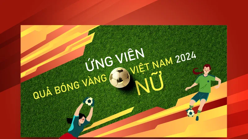 Quả bóng vàng Việt Nam 2024: Ứng viên Quả bóng vàng nữ