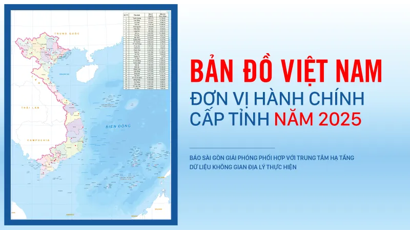 Bản đồ hành chính Việt Nam mới nhất