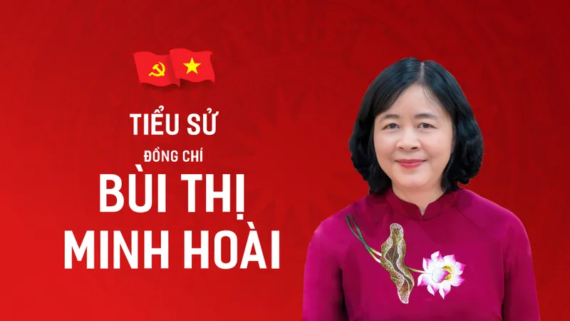 Tiểu sử đồng chí Bùi Thị Minh Hoài