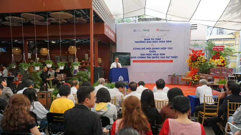 Phục dựng Ban Tu thư của Đại học Hoa Sen, hợp tác cùng NXB Chính trị Quốc gia Sự thật 