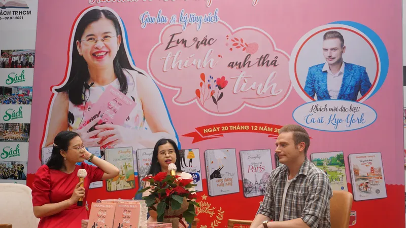 Nhà văn Dương Thụy chia sẻ về tình yêu không biên giới