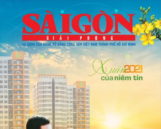 Báo Sài Gòn Giải Phóng đạt giải Ba bìa báo Xuân Tân Sửu 2021