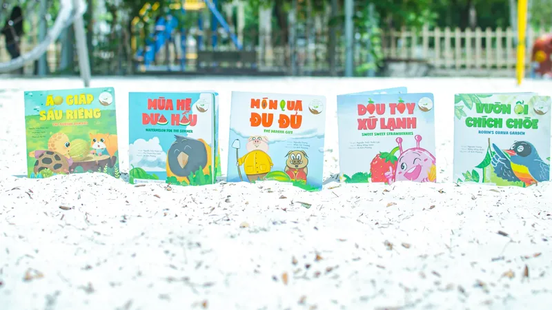 Giúp trẻ tìm hiểu về thiên nhiên với bộ sách “Gieo mầm” 