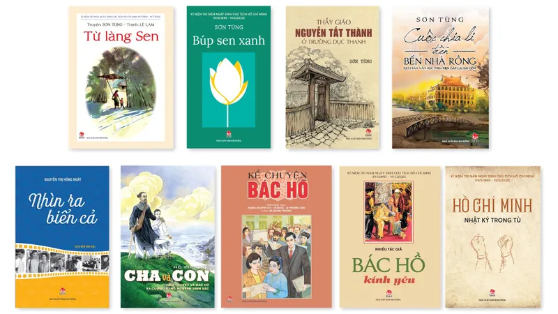 Những cuốn sách đưa bạn đọc vào hành trình “theo chân Bác” 