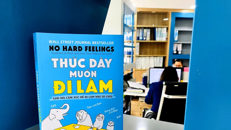 Cuốn sách giúp bạn đọc cách nắm giữ cảm xúc nơi làm việc