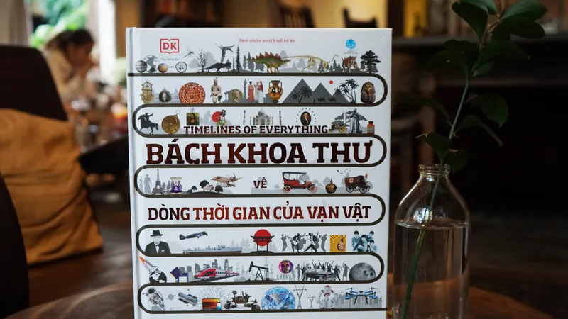 Cuốn bách khoa giúp trẻ khơi mở tình yêu khám phá lịch sử nhân loại 