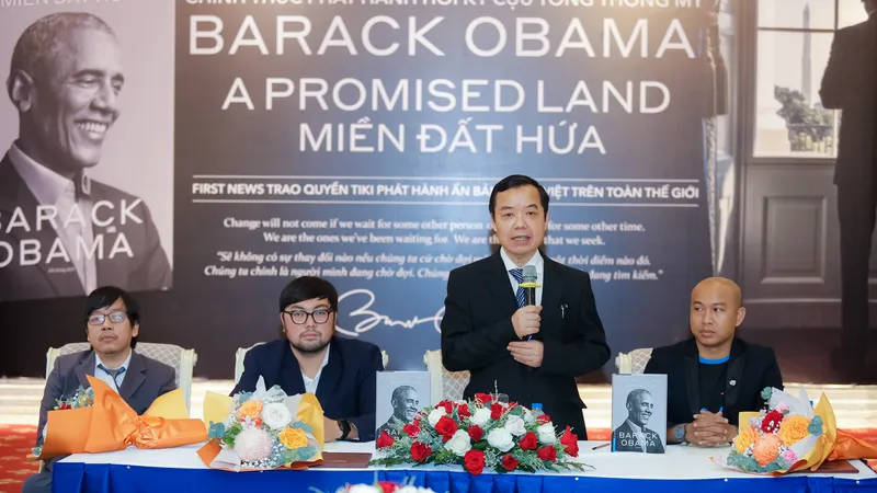 Ra mắt hồi ký “Miền đất hứa” của cựu Tổng thống Barack Obama 