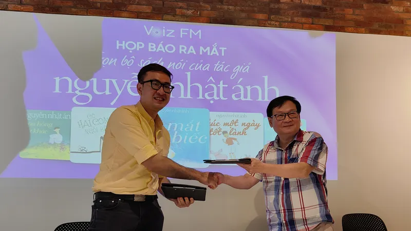 Ra mắt trọn bộ sách nói của nhà văn Nguyễn Nhật Ánh 