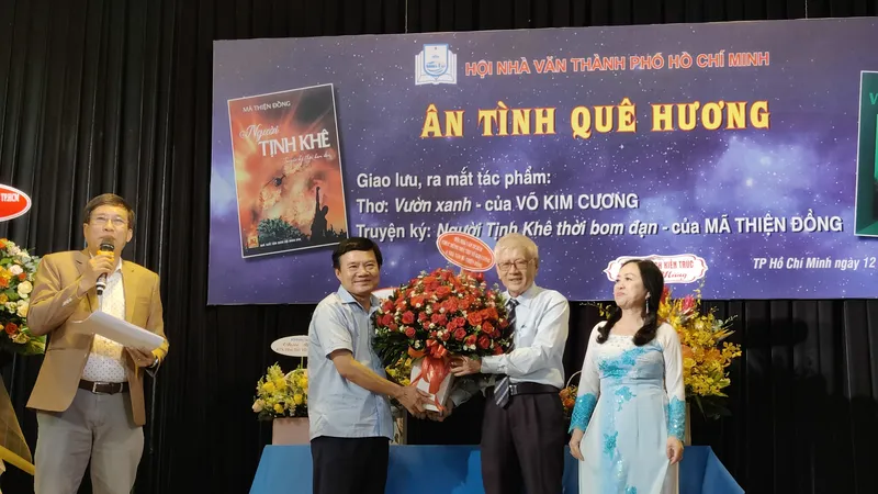 Hội Nhà văn TPHCM tổ chức giao lưu ra mắt sách “Ân tình quê hương”