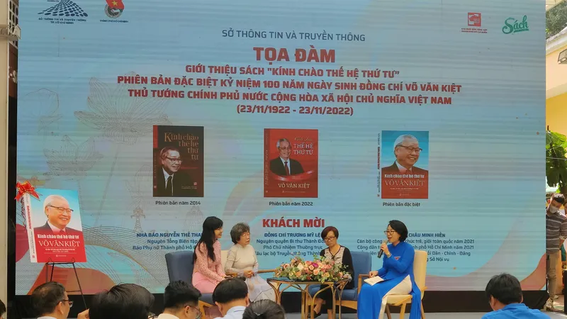 Giao lưu ra mắt “Kính chào thế hệ thứ tư” nhân kỷ niệm 100 năm ngày sinh cố Thủ tướng Võ Văn Kiệt