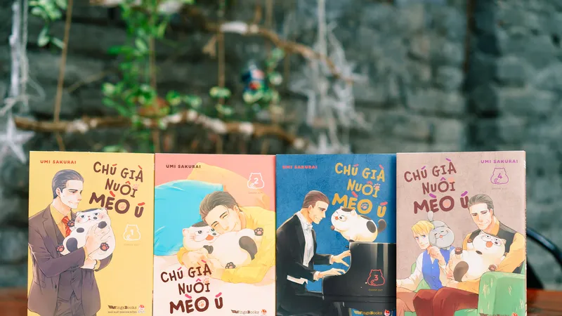 Loạt sách về mèo nhân năm Mão của NXB Kim Đồng