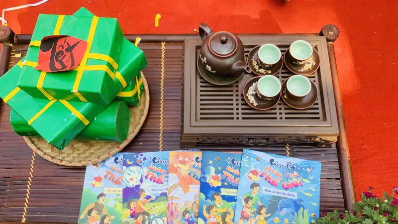 Nhà văn Hoàng Anh Tú trở lại với bộ sách "Cùng bố khám phá thế giới", giúp trẻ nỗ lực vươn lên