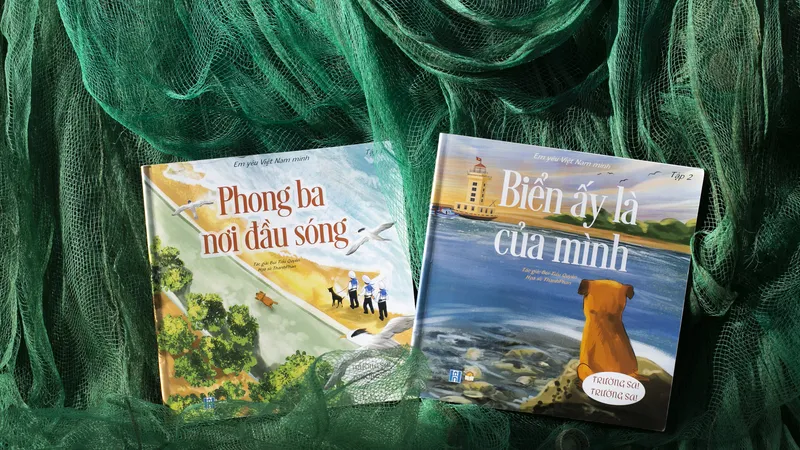 Nhà văn Bùi Tiểu Quyên ra mắt bộ sách “Trường Sa! Biển ấy là của mình” 