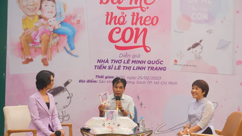 Nhà thơ Lê Minh Quốc: “Con có cuộc đời của con”