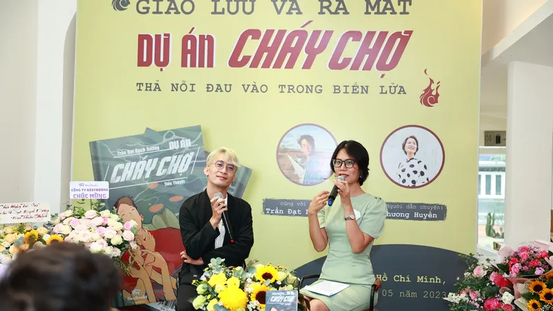 Màn chào sân đầy ấn tượng của tác giả 9X với tiểu thuyết “Dự án cháy chợ” 