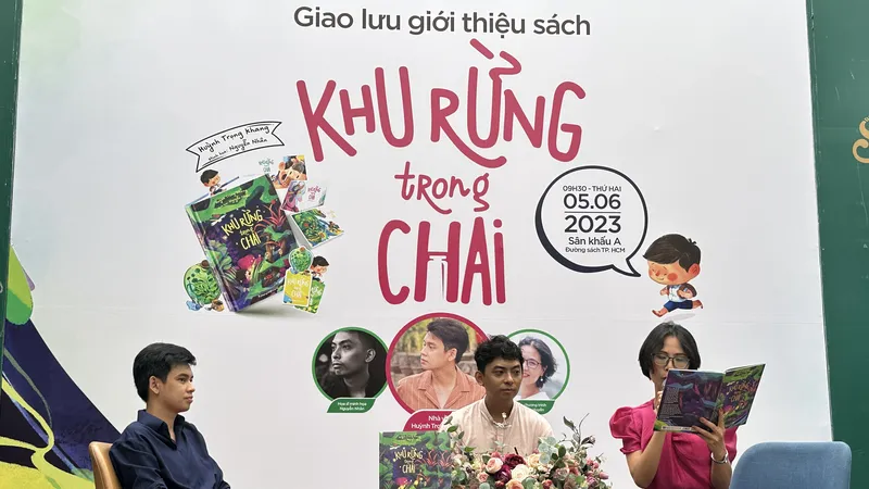 Gieo lên tình yêu thiên nhiên dành cho các em nhỏ từ “Khu rừng trong chai” 
