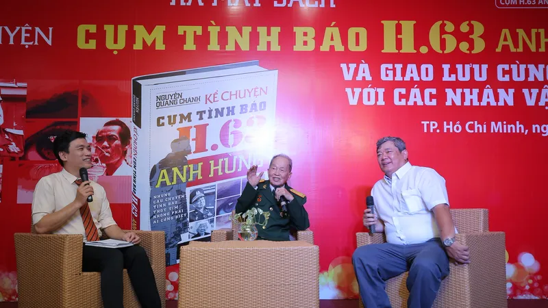 Ra mắt sách về Cụm Tình báo H.63 anh hùng 