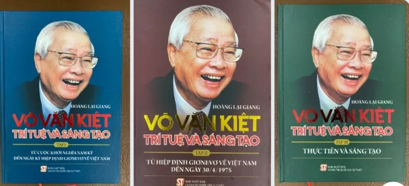 Truyện ký "Võ Văn Kiệt - Trí tuệ và sáng tạo" đoạt Giải thưởng Hội Nhà văn TPHCM năm 2023