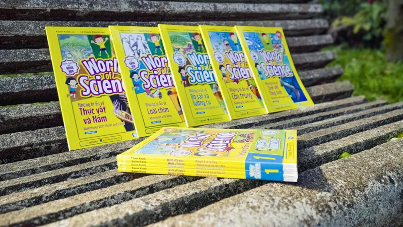 Bộ sách khoa học best-seller của Singapore đến Việt Nam
