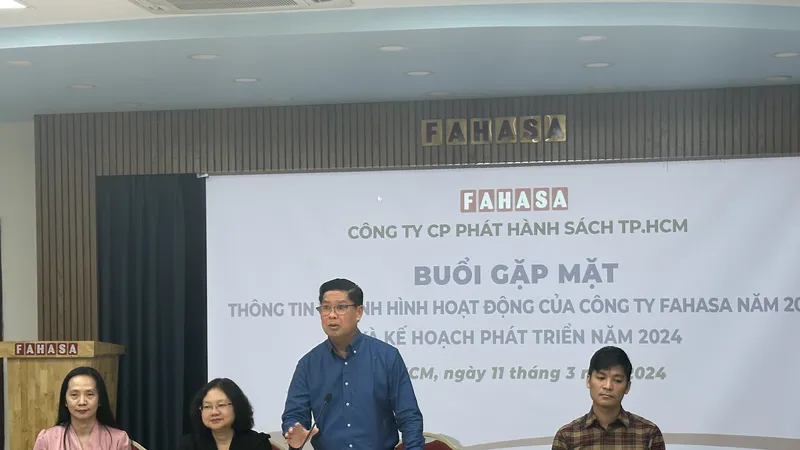 Năm 2023, Công ty Fahasa đạt doanh thu hơn 3.900 tỷ đồng