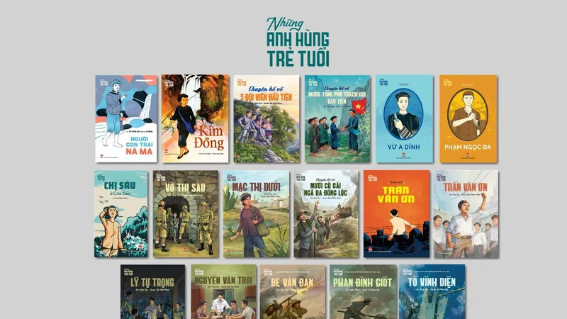 Ra mắt bộ sách "Những anh hùng trẻ tuổi"