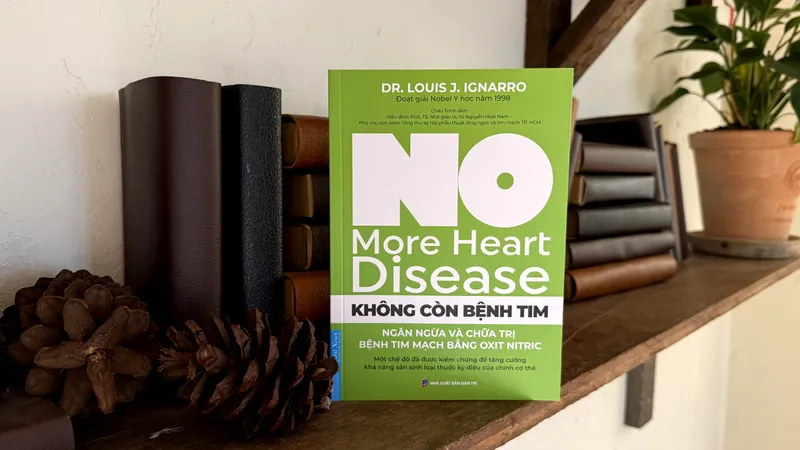 Ra mắt ấn phẩm “Không còn bệnh tim” của chủ nhân giải Nobel Y học năm 1998 