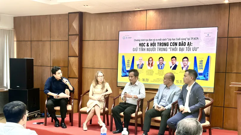 "Thế giới giáo dục hậu AI" trong tiểu thuyết giả tưởng "Lớp học cuối cùng"
